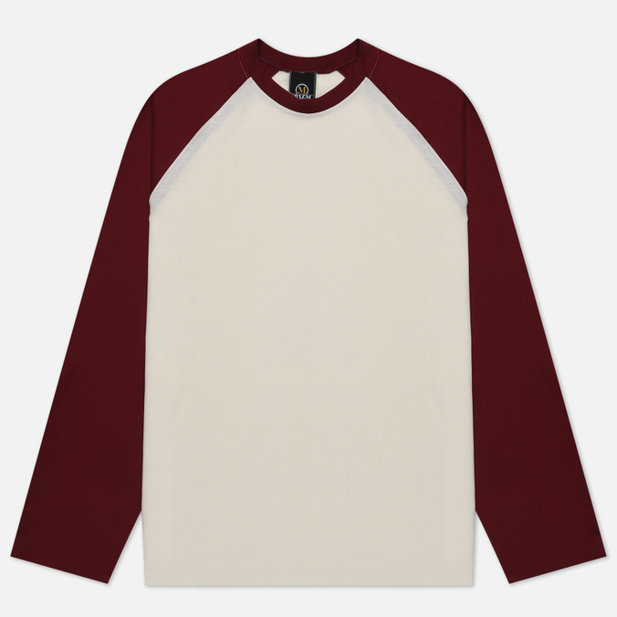 

Мужской лонгслив FrizmWORKS Raglan бордовый, Размер M, Красный, Raglan