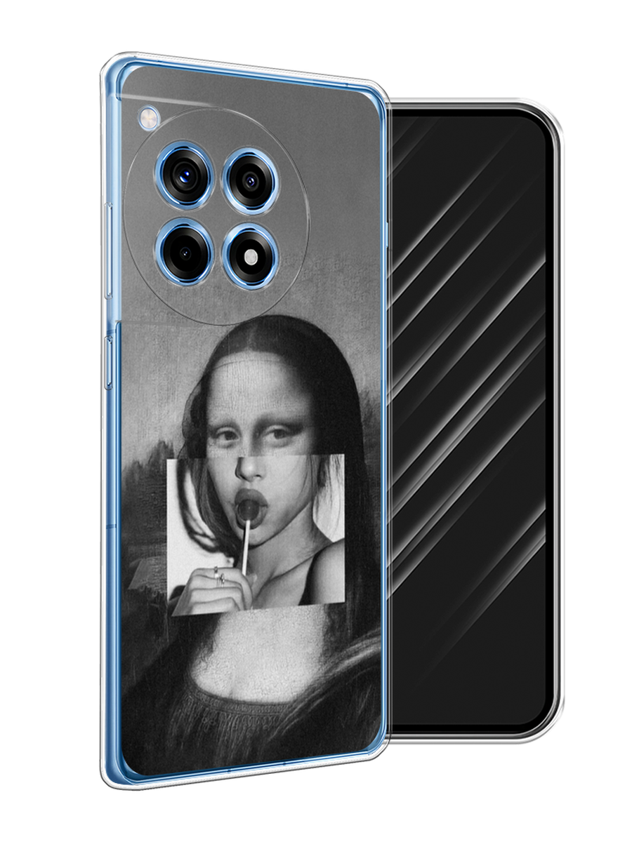 

Чехол Awog на OnePlus 12R "Mona Lisa sucking lollipop", Серый, 154650-1