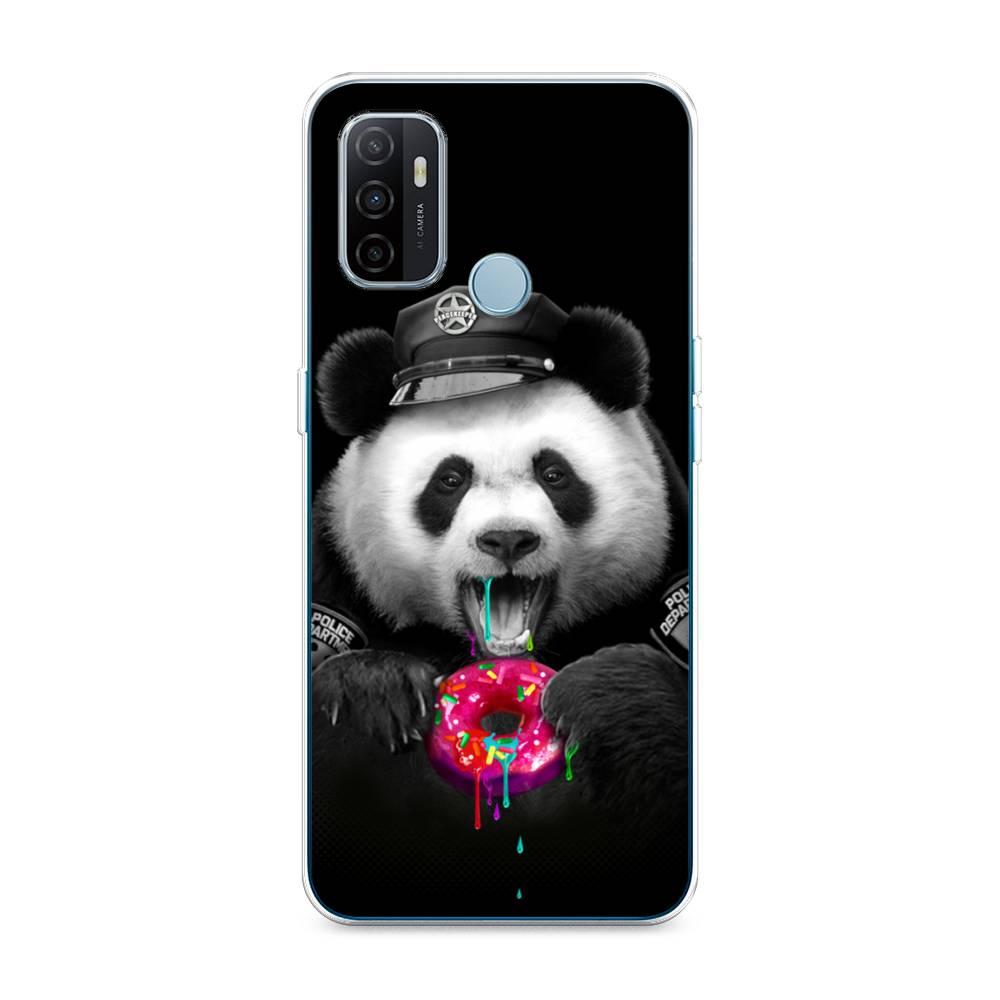 

Чехол Awog на Oppo A53 "Панда police", Разноцветный, 254350-2