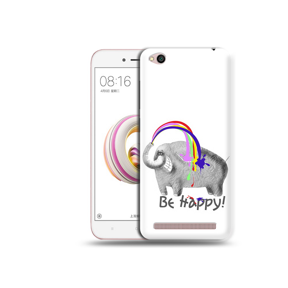 

Чехол MyPads Tocco для Xiaomi Redmi 5A счастливый слон (PT227197.319.632), Прозрачный, Tocco