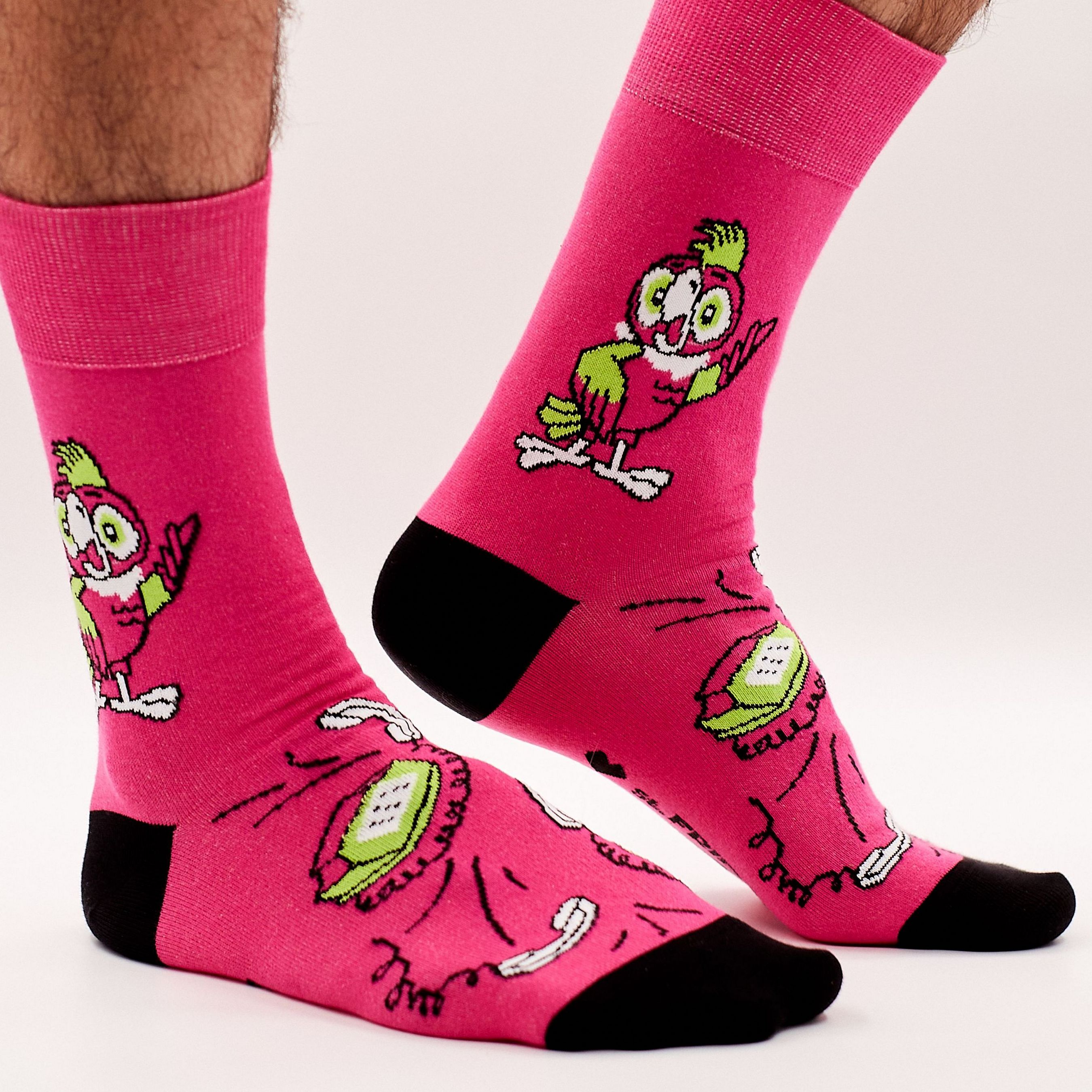Носки мужские St. Friday Socks smf-1140-13 розовые 38-41