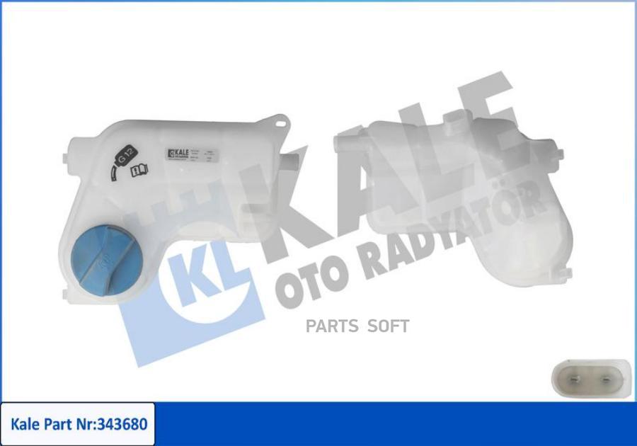 KALE Бачок расширительный AUDI A4 A6- SEAT EXEO- VOLKSWAGEN PASSAT KALE 343680