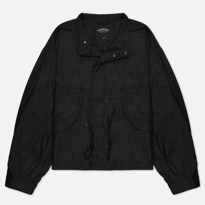 Мужская джинсовая куртка FrizmWORKS Oscar Denim Fishtail чёрный, Размер XL
