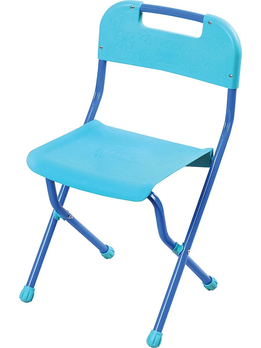 Детский складной стульчик со спинкой InHome СТИ1/Г шезлонг пляжный складной металл 37х46х116 см 100 кг 8 положений спинки зеленый nika кз з