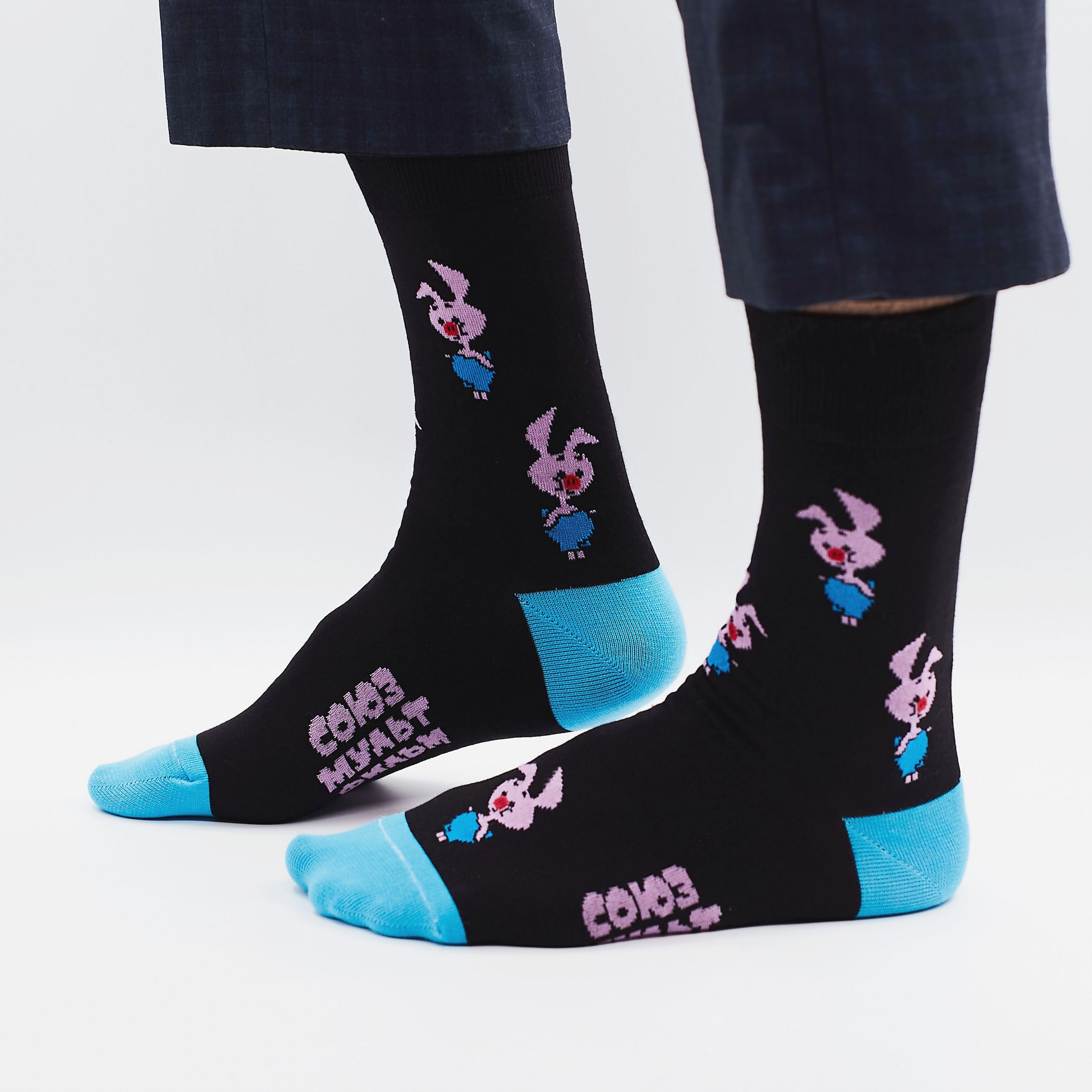 

Носки мужские St. Friday Socks smf-1134-19 черные 34-37, Черный, smf-1134-19