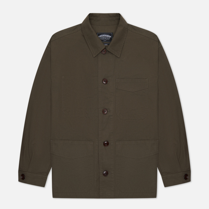 Мужская куртка ветровка FrizmWORKS French Work оливковый, Размер XL