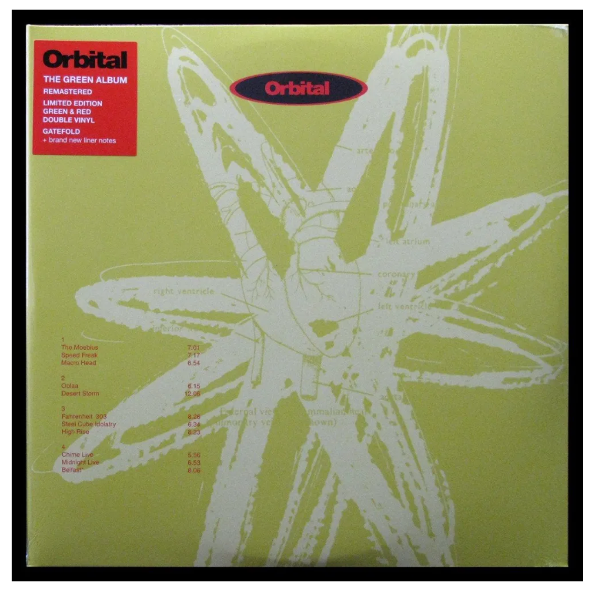 Orbital Green Album LP 8549₽