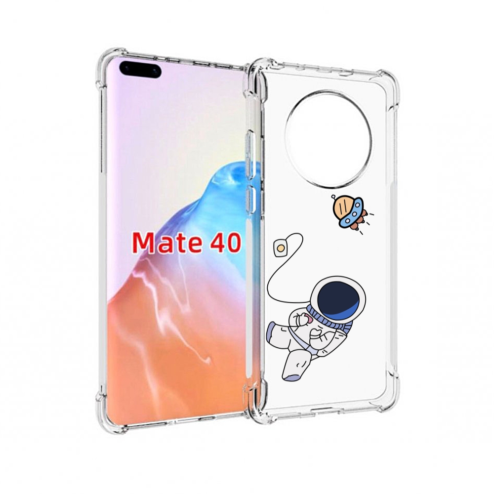 

Чехол MyPads Tocco для Huawei Mate 40 астронавт, Прозрачный, Tocco