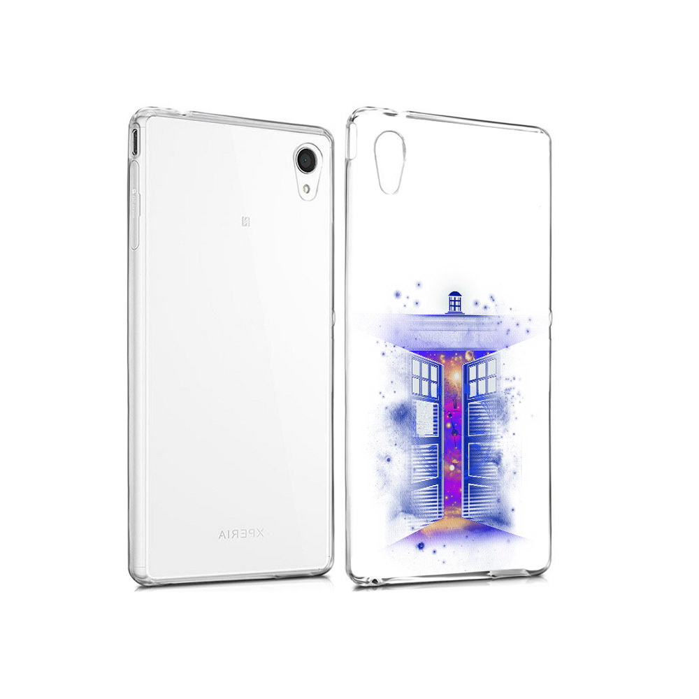 

Чехол MyPads Tocco для Sony Xperia M4 Aqua фиолетовый уголок абстракция (PT41841.249.659), Прозрачный, Tocco