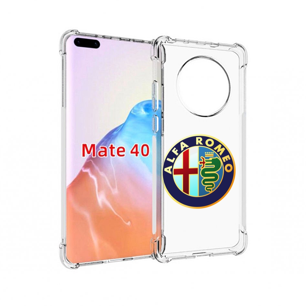 

Чехол MyPads Tocco для Huawei Mate 40 альфа-ромео-2 мужской, Прозрачный, Tocco