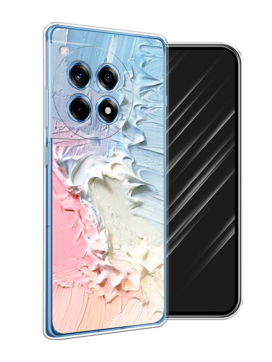 

Чехол Awog на OnePlus 12R "Фруктовое мороженное", Голубой;розовый;желтый, 154650-1