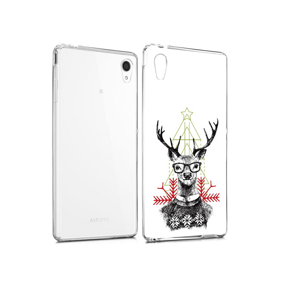 

Чехол MyPads Tocco для Sony Xperia M4 Aqua умный олень (PT41841.249.652), Прозрачный, Tocco