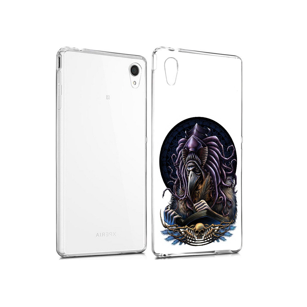 

Чехол MyPads Tocco для Sony Xperia M4 Aqua умный ворон (PT41841.249.650), Прозрачный, Tocco