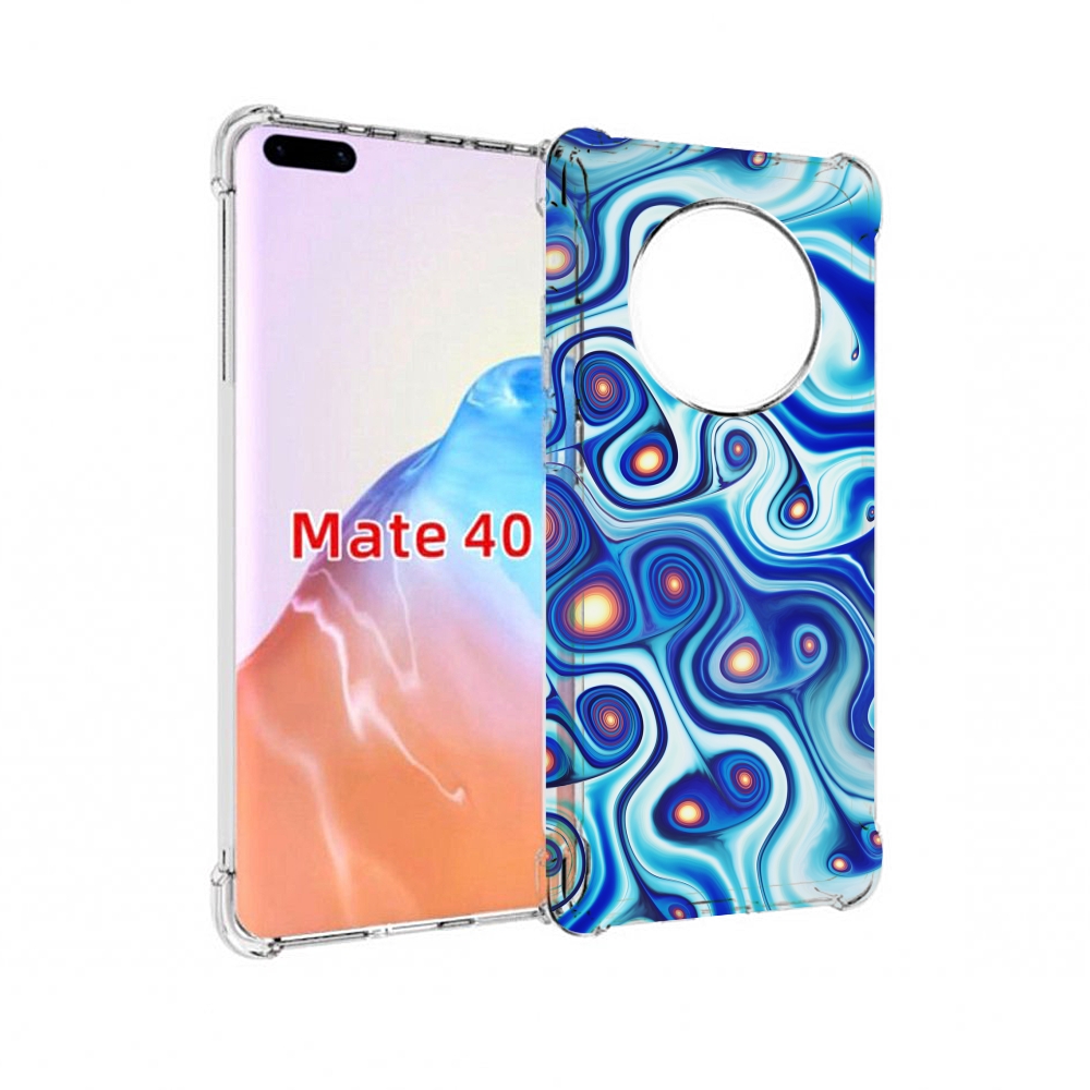 

Чехол MyPads Tocco для Huawei Mate 40 абстрактная-текстура, Прозрачный, Tocco