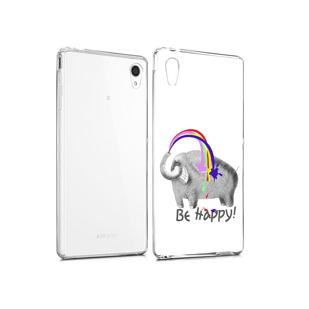 

Чехол MyPads Tocco для Sony Xperia M4 Aqua счастливый слон (PT41841.249.632), Прозрачный, Tocco