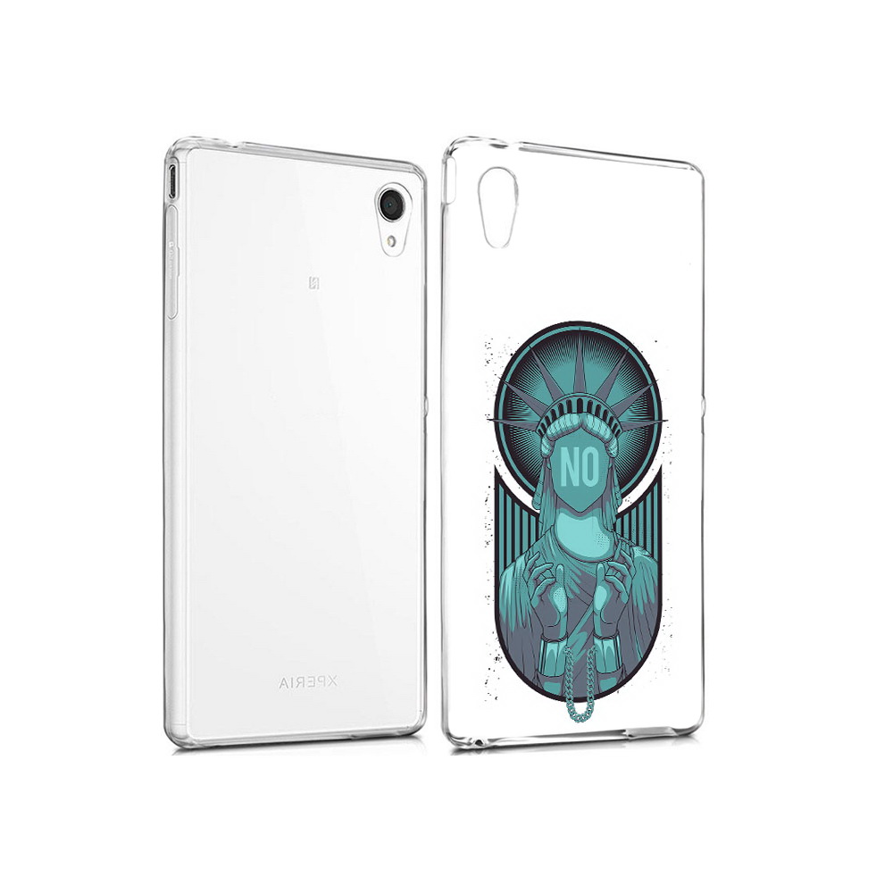 

Чехол MyPads Tocco для Sony Xperia M4 Aqua статуя свободы зеленый (PT41841.249.623), Прозрачный, Tocco