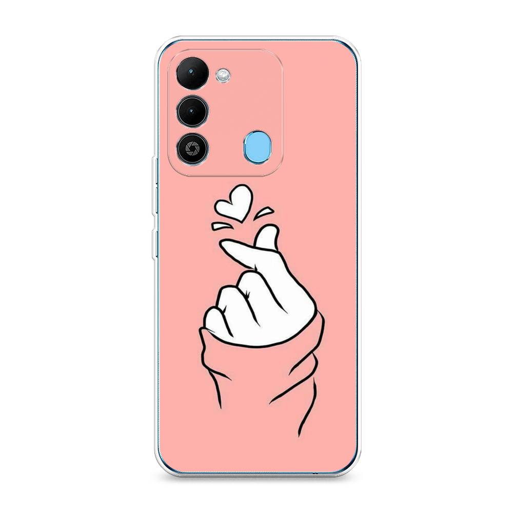 

Чехол Awog на Tecno Spark 9 / Техно Спарк 9 "Любовь-щелк", Оранжевый, 302850-7