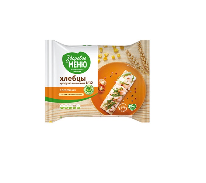 

Хлебцы Здоровое Меню №12 кукурузно-пшеничные 90 г