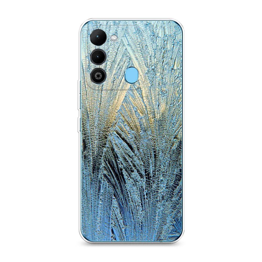 

Чехол Awog на Tecno Spark 9 / Техно Спарк 9 "Лёд", Голубой, 302850-4