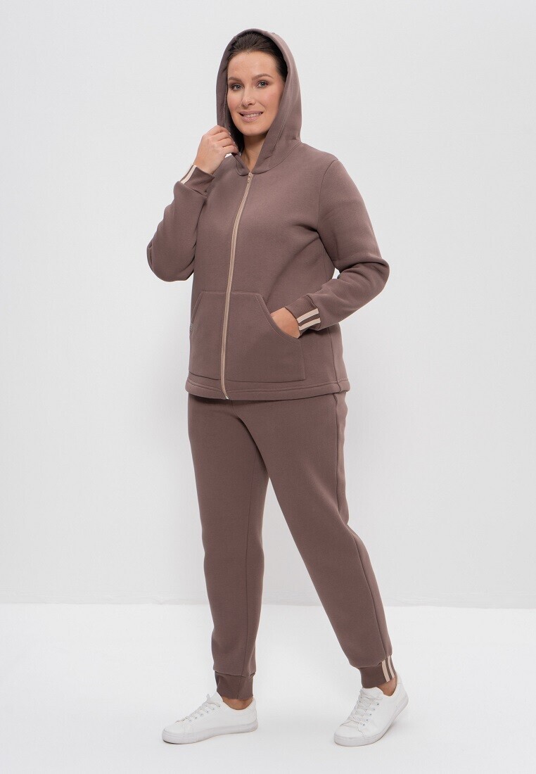 

Костюм женский CLEO 1166 коричневый 56 RU, 1166