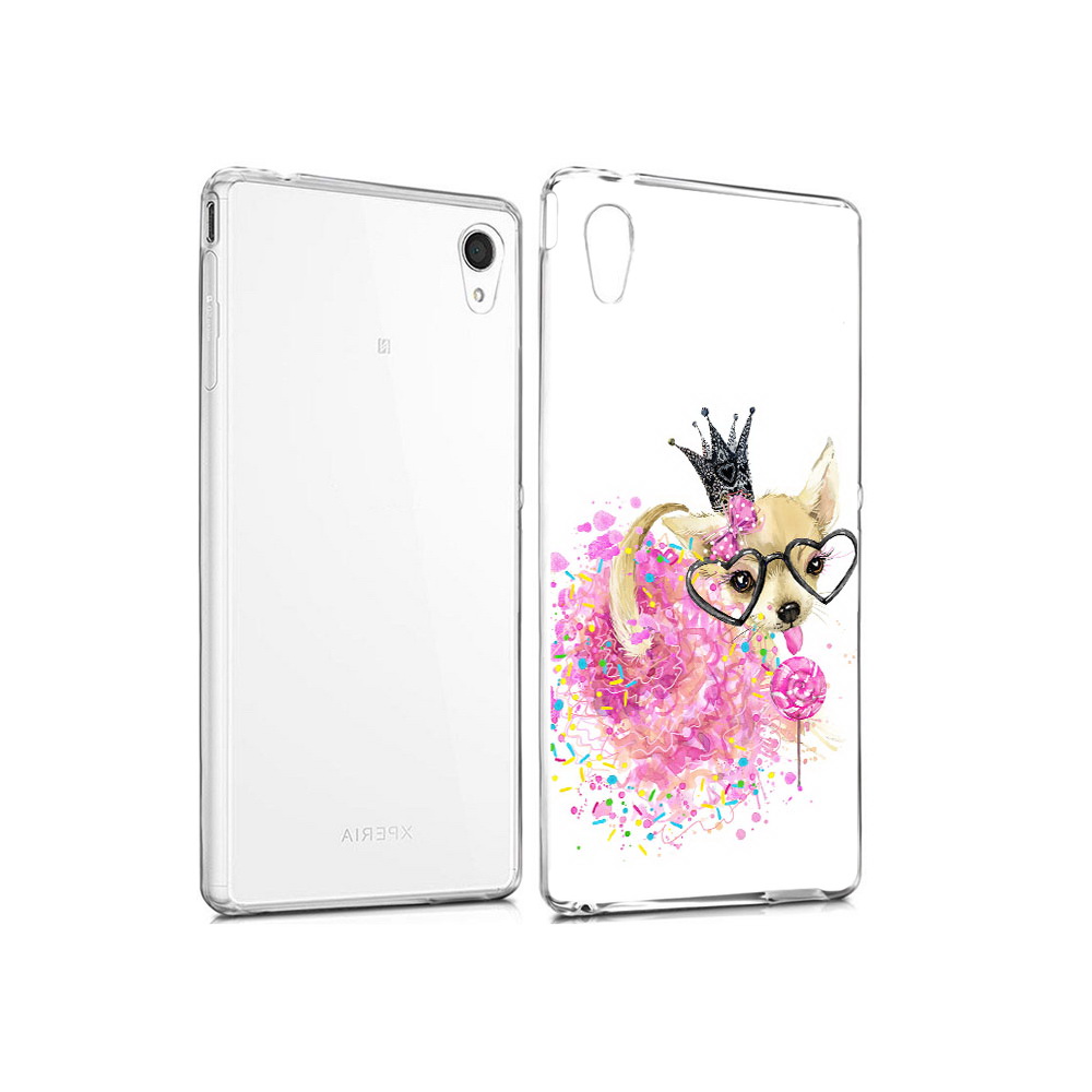 

Чехол MyPads Tocco для Sony Xperia M4 Aqua сладкая принцесса (PT41841.249.606), Прозрачный, Tocco