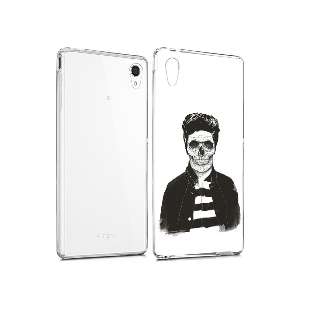 Чехол MyPads Tocco для Sony Xperia M4 Aqua скелет (PT41841.249.604)