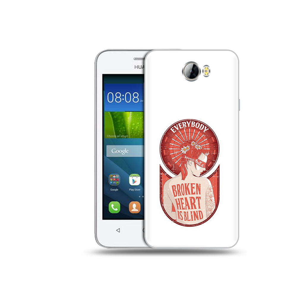 Чехол MyPads Tocco для Huawei Y5 II девушка разбитое сердце (PT27651.44.310)