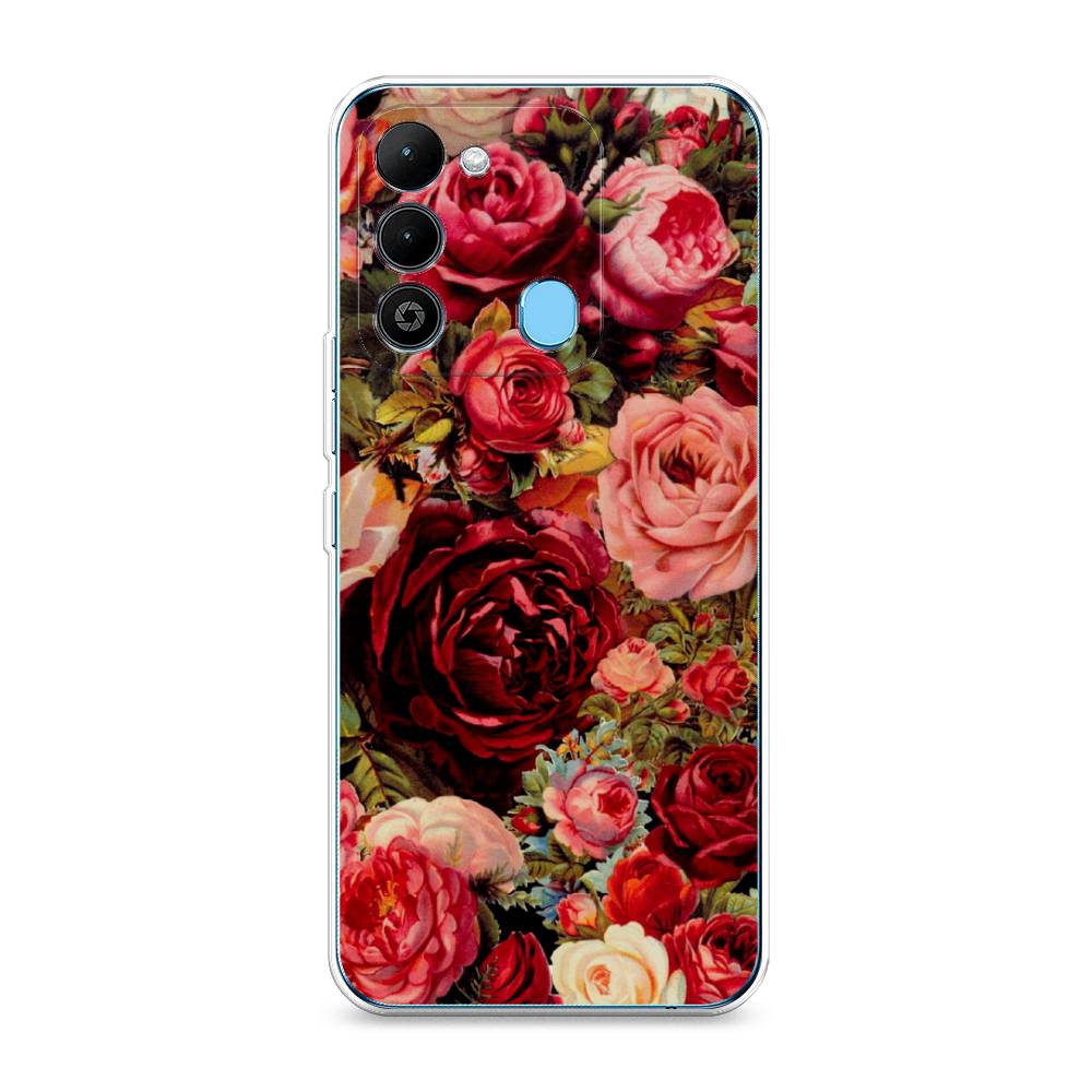 

Чехол Awog "Розы винтажные" на Tecno Spark 9 / Техно Спарк 9, 302850-8