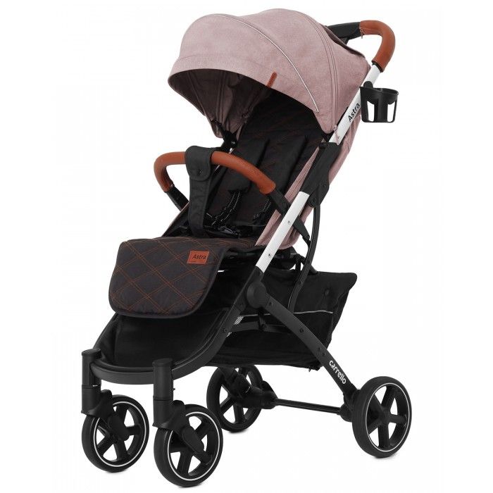 фото Коляска прогулочная carrello astra crl-5505 apricot pink