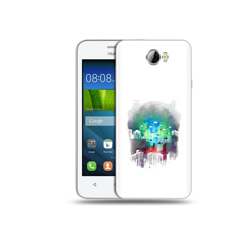 Чехол MyPads Tocco для Huawei Y5 II город в свечении (PT27651.44.296)