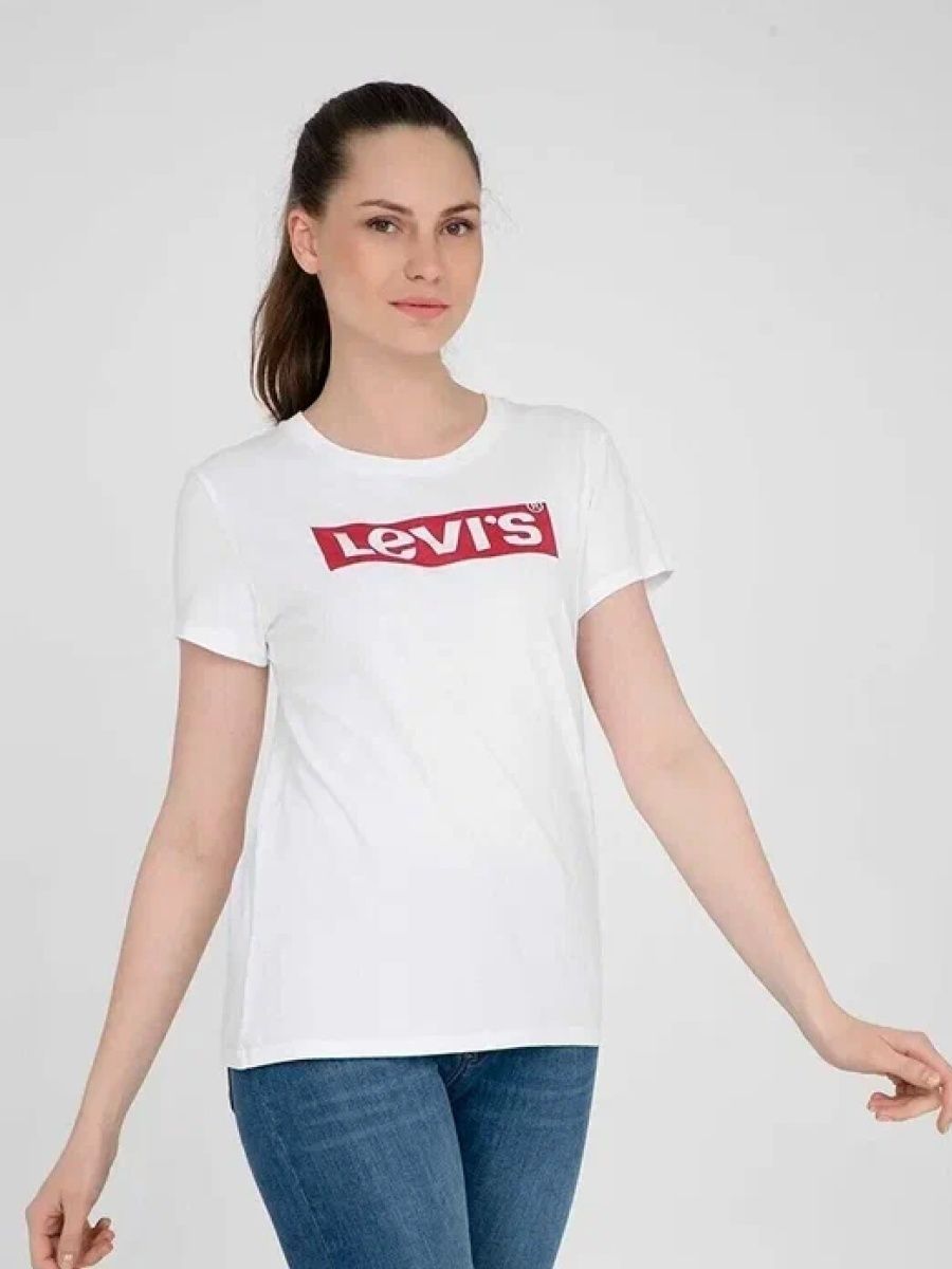 

Футболка женская Levi's 69973-0192 белая S, Белый, 69973-0192