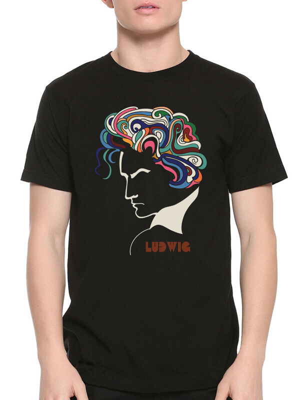

Футболка мужская Dream Shirts Людвиг ван Бетховен LUD2058912 черная 2XL, Людвиг ван Бетховен LUD2058912