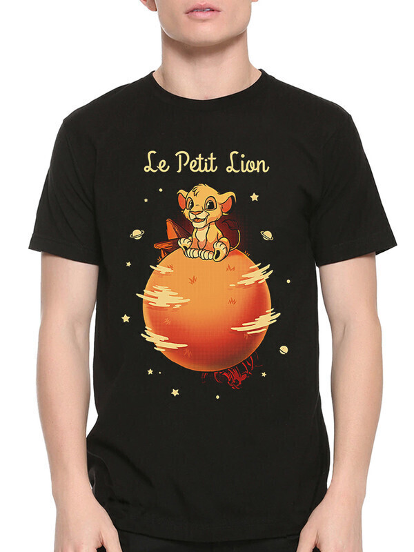 

Футболка мужская Dream Shirts Маленький Король Лев LEO-6140152 черная L, Маленький Король Лев LEO-6140152