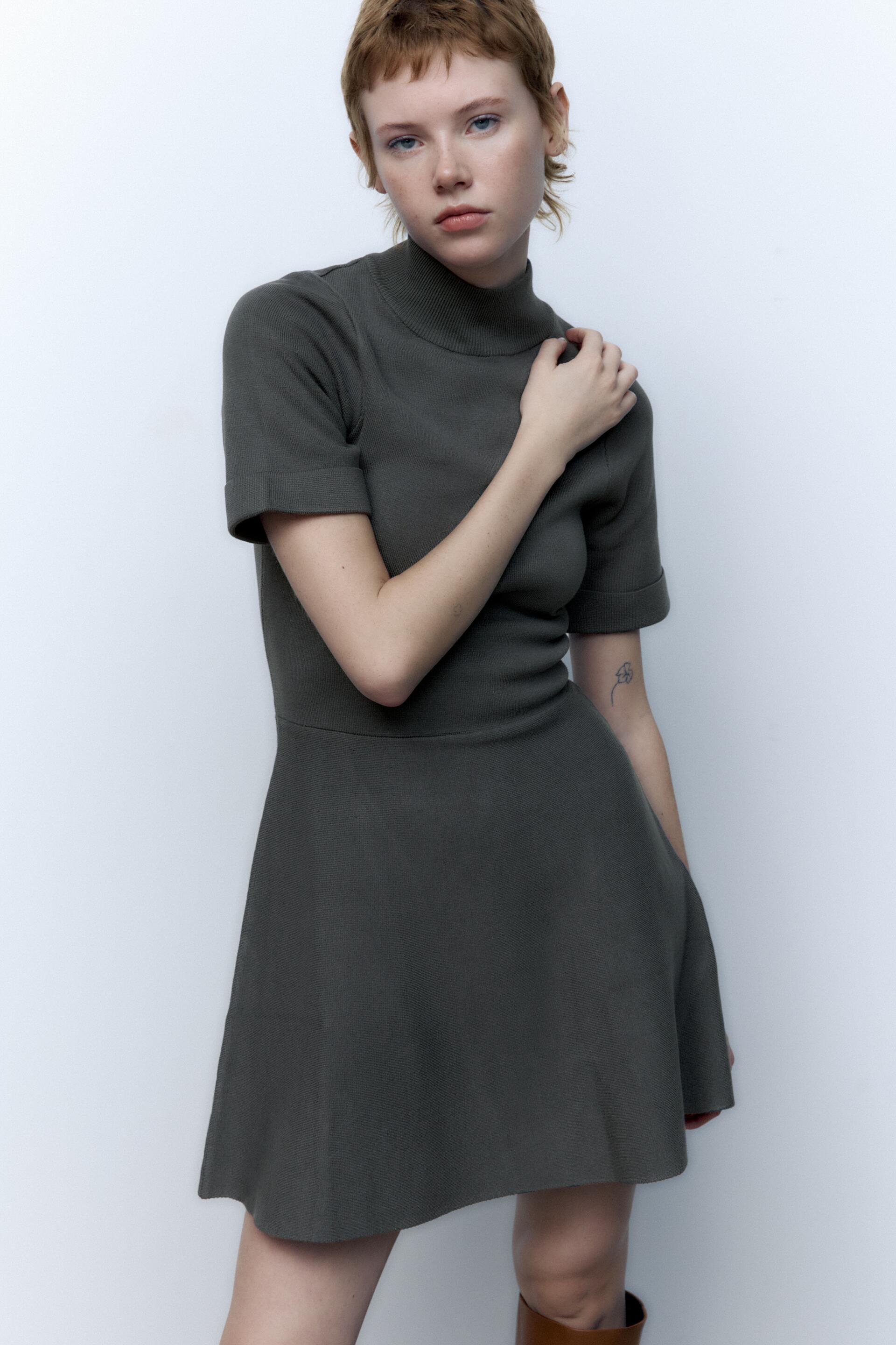 

Платье женское ZARA 03519151 черное M (доставка из-за рубежа), 03519151