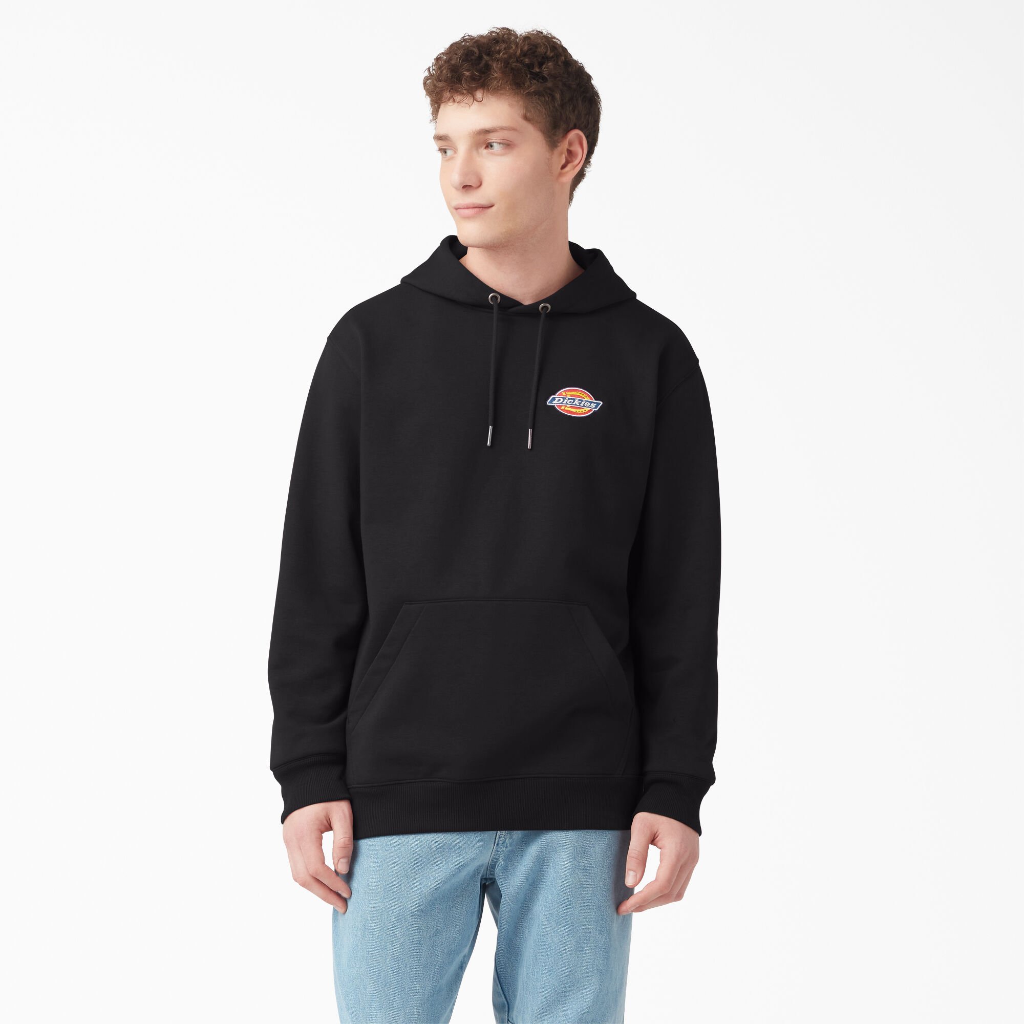 

Худи мужское Dickies Embroidered черное L, Черный, Embroidered