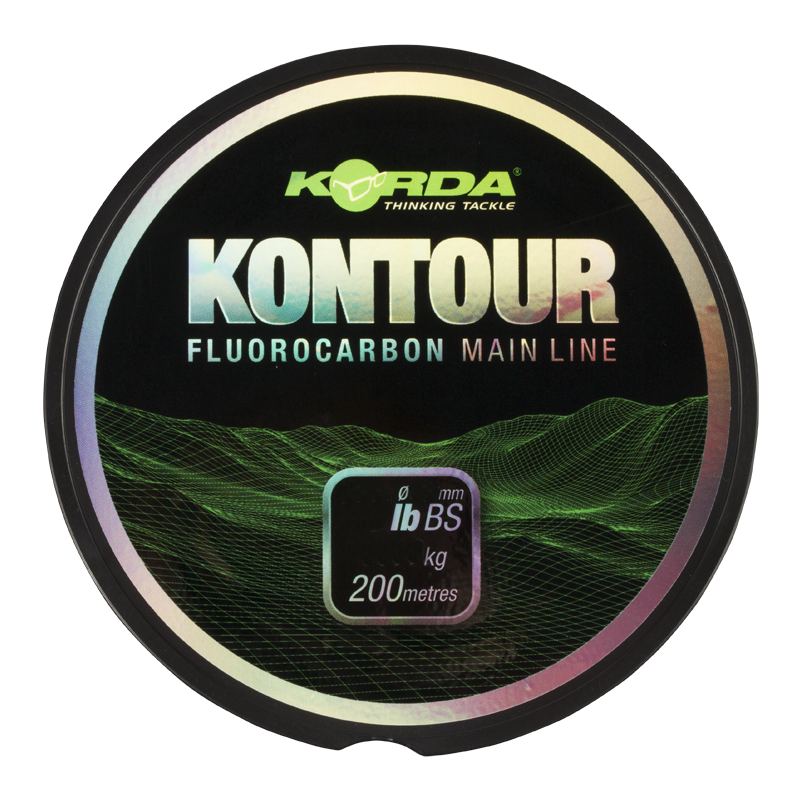 фото Korda леска тонущая kontour fluorcarbon 15lb