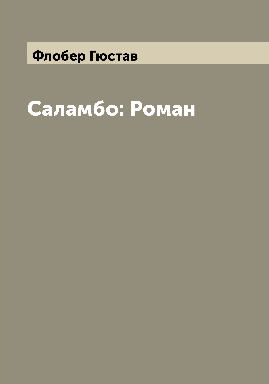 

Книга Саламбо: Роман