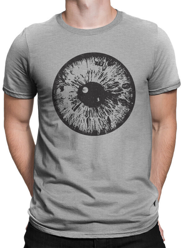 

Футболка мужская Dream Shirts Глаз EYE-4789442 серая 3XL, Глаз EYE-4789442