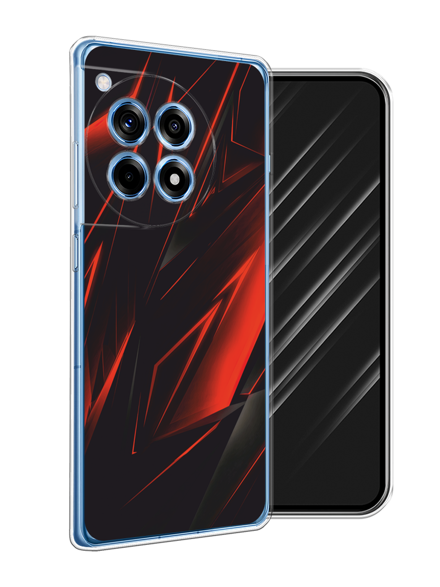 

Чехол Awog на OnePlus 12R "Игровой фон", Бордовый;красный;черный, 154650-1