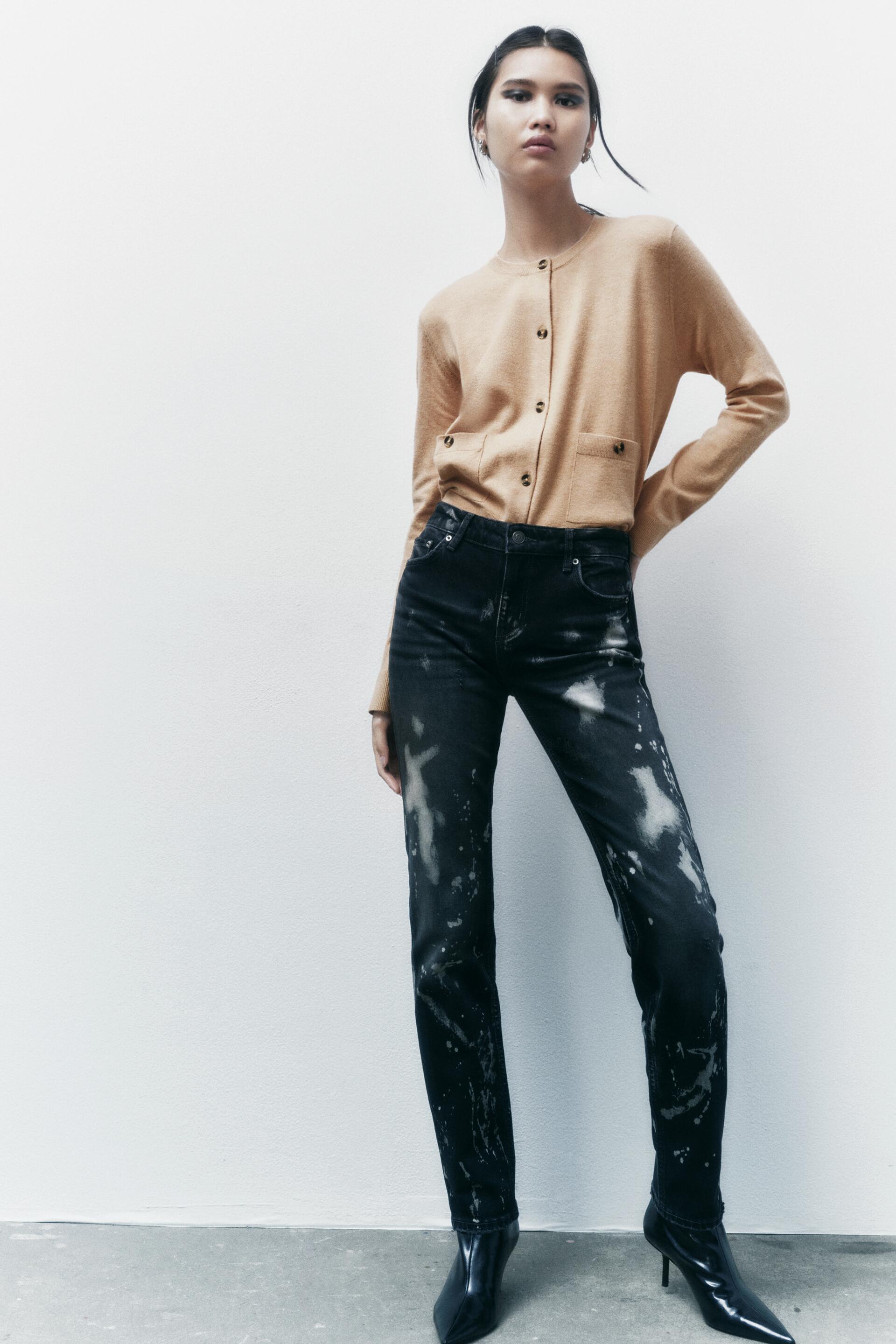 

Кардиган женский ZARA 03433102 бежевый S (доставка из-за рубежа), 03433102