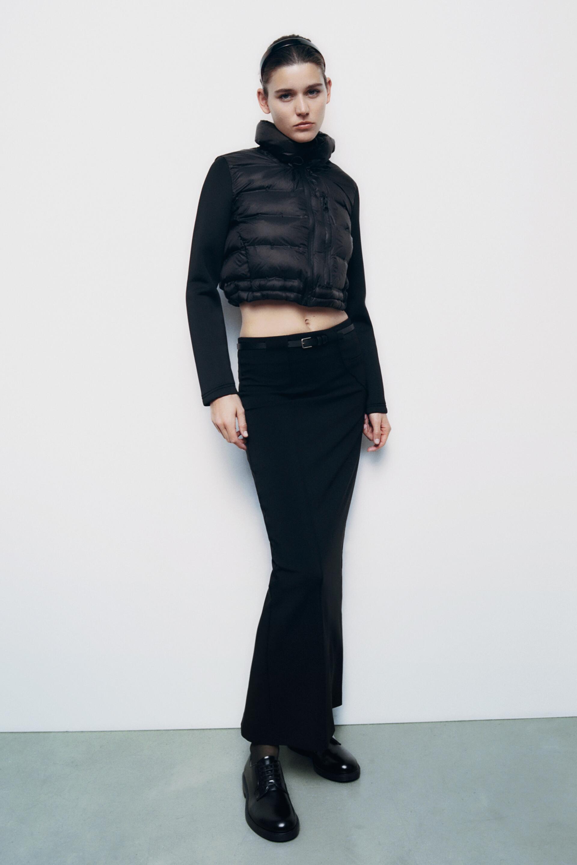 

Куртка женская ZARA 03427899 черная M (доставка из-за рубежа), 03427899