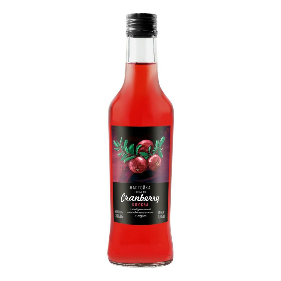 

Настойка Нива Cranberry клюква 35% 0,25 л