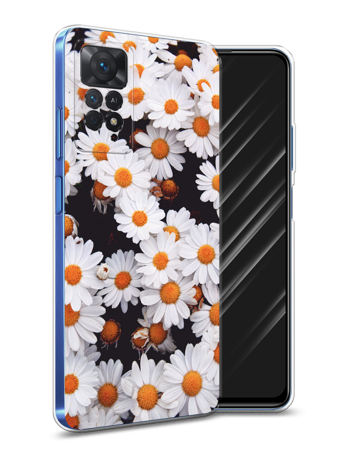 

Чехол Awog на Xiaomi Redmi Note 11 Pro/11 Pro 5G/11E Pro "Ромашковое поле", Разноцветный, 314850-4