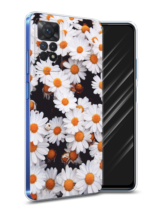 

Чехол Awog на Xiaomi Redmi Note 11 Pro "Ромашковое поле", Разноцветный, 315650-4