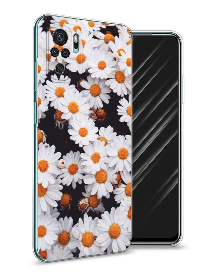 

Чехол Awog на Xiaomi Redmi Note 10/Note 10S/M5s "Ромашковое поле", Разноцветный, 39950-4