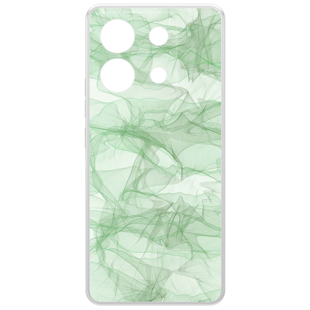 

Чехол-накладка Krutoff Clear Case Абстракт 8 для Xiaomi Poco X6, Прозрачный