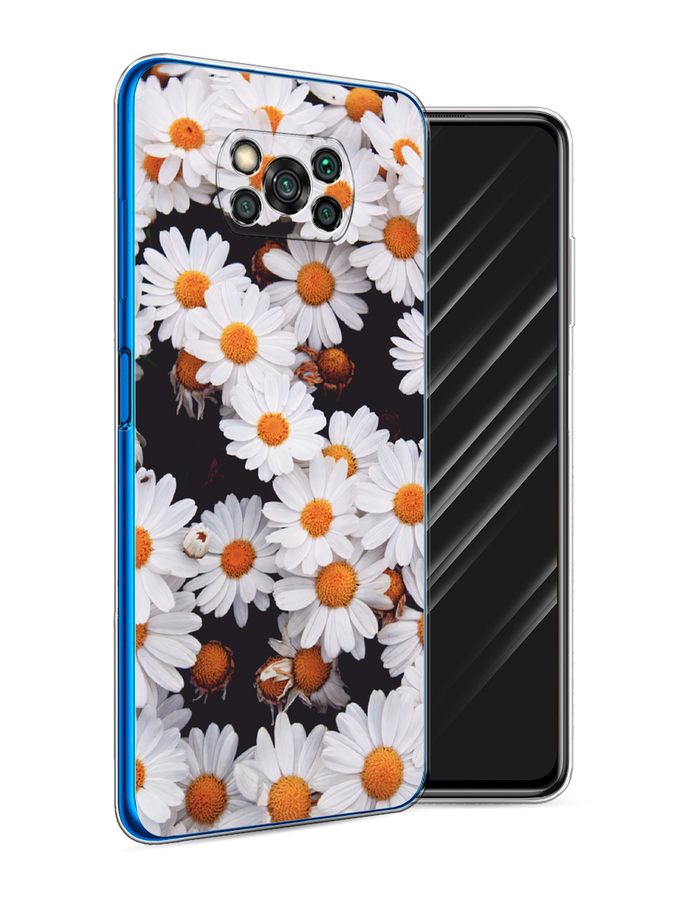 

Чехол Awog на Poco X3/X3 Pro "Ромашковое поле", Разноцветный, 310650-4
