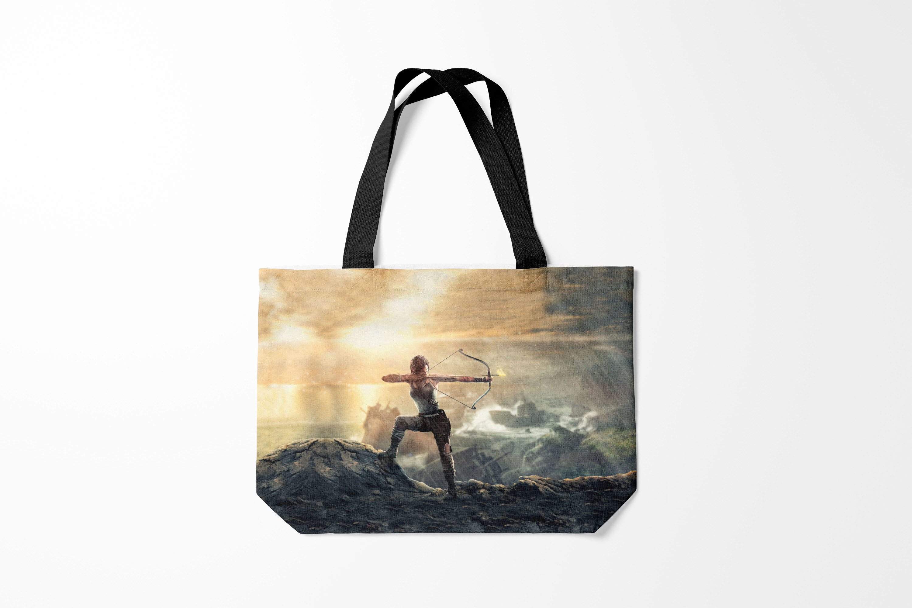 

Сумка шoппер унисекс Burnettie Разные игры Touhou Flandre Scarlet, черный, Разные игры Touhou Flandre Scarlet