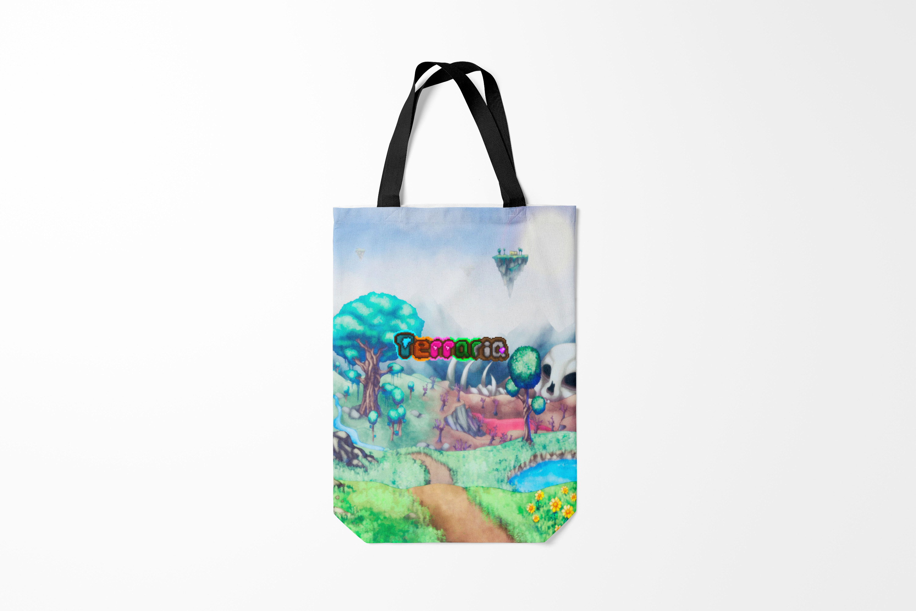 

Сумка шoппер унисекс Burnettie Разные игры Terraria Террария Z, разноцветный, Разные игры Terraria Террария Z