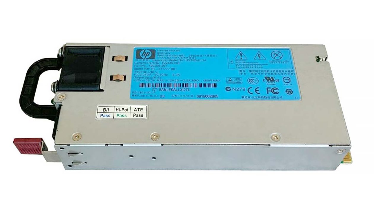 

HP Блок питания HP Hewlett-Packard Hot Plug Redundant Power Supply 460Wt [HSTNS-PL14]